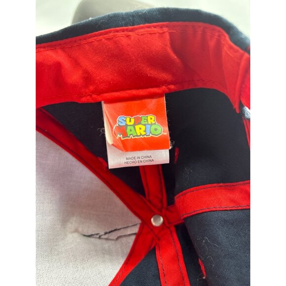 Nintendo Super Mario Brothers Boys Youth Embroidered Baseball Cap Strap Back - Picture 7 of 10